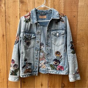 Embroidered Denim Jacket